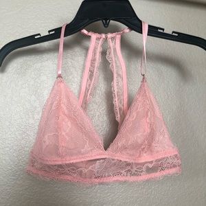 Pink Lace Bra